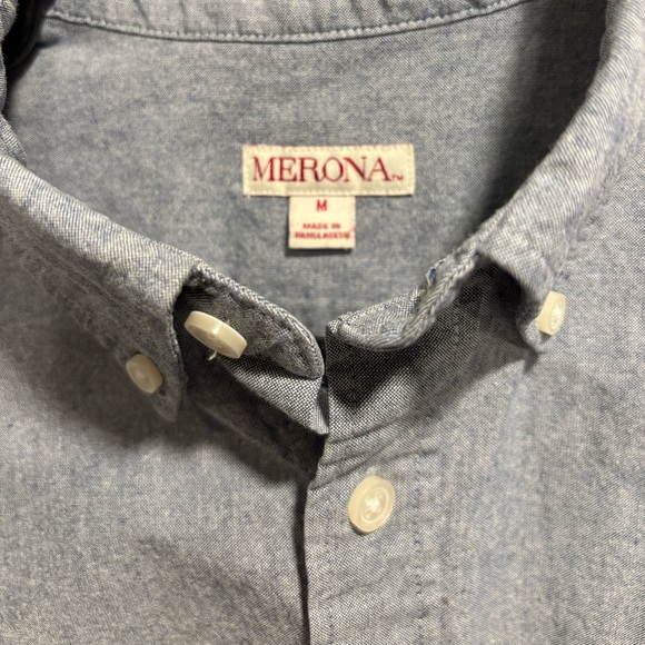Men’s Merona Button Up - Picture 5 of 5